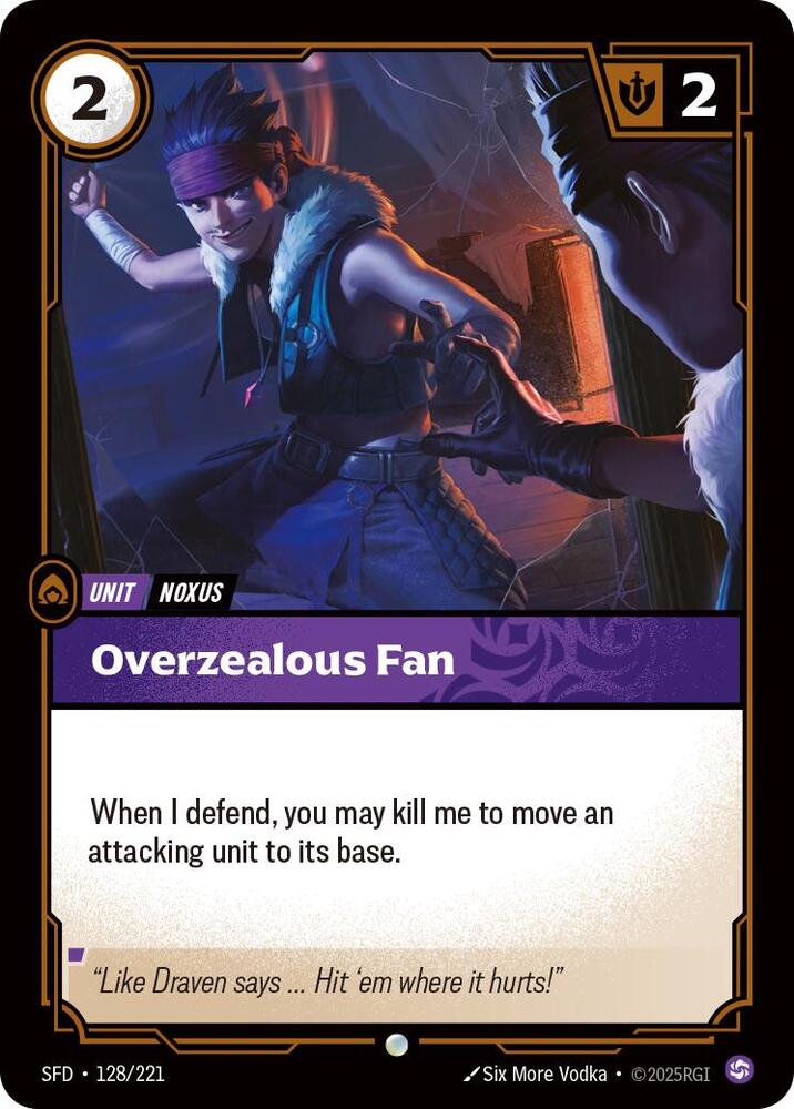 Overzealous Fan #128/221