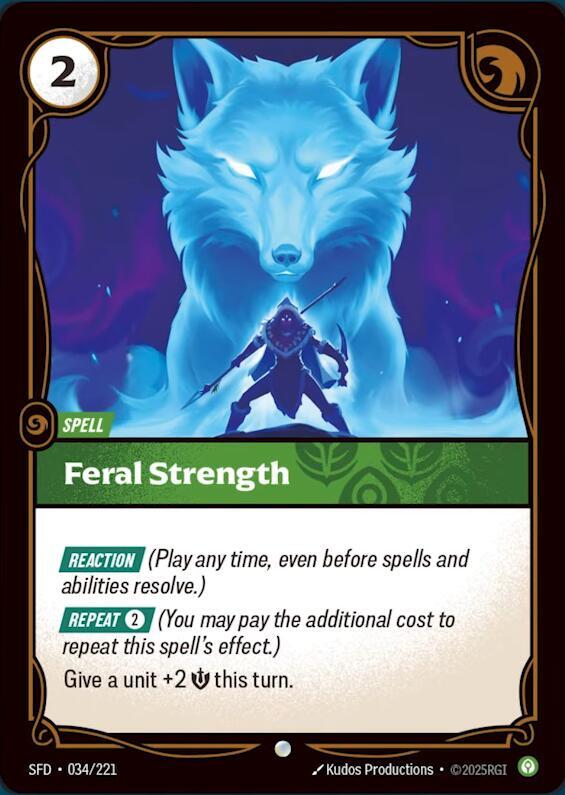 Feral Strength #034/221