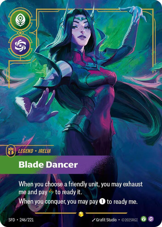Irelia - Blade Dancer (Overnumbered) #246/221