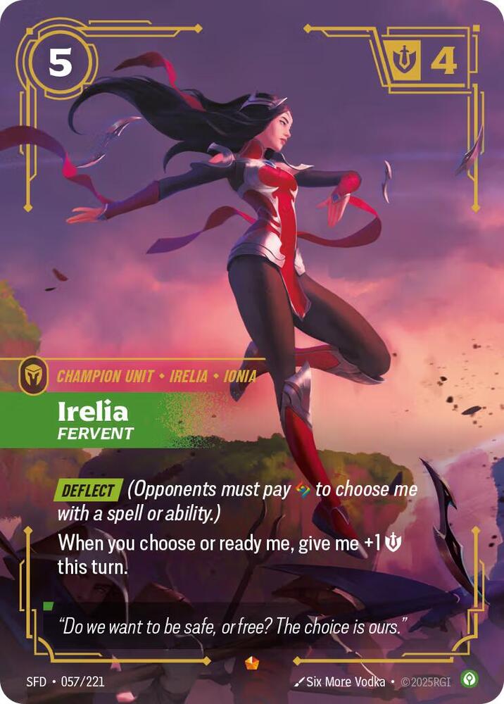 Irelia - Fervent #057/221