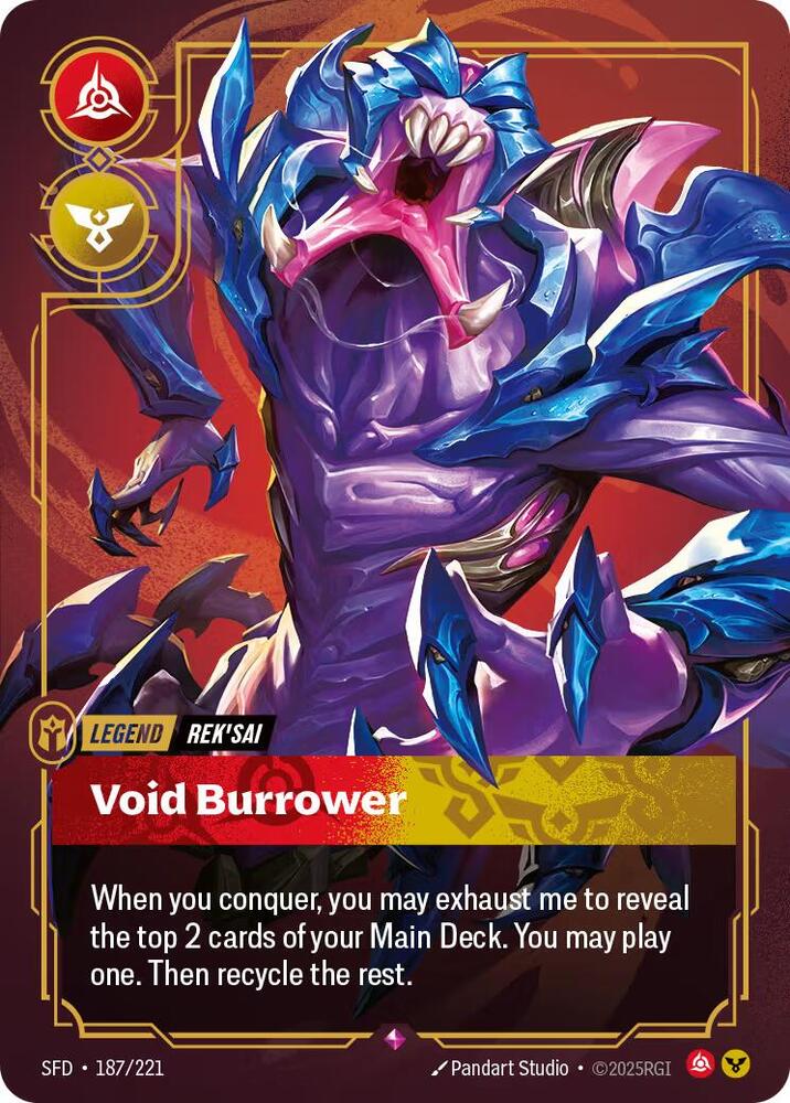 Rek'sai - Void Burrower #187/221