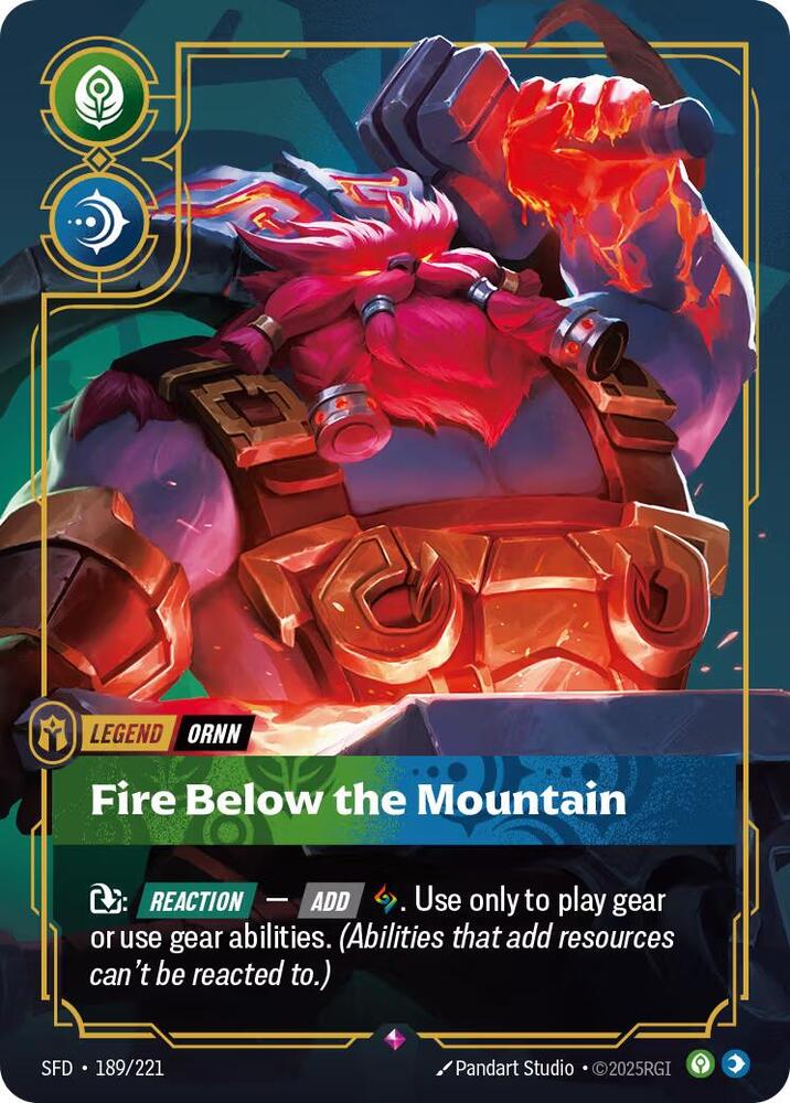 Ornn - Fire Below the Mountain #189/221