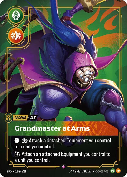 Jax - Grandmaster At Arms #193/221