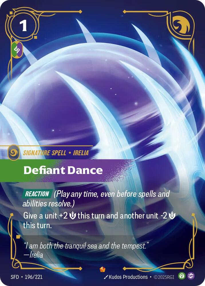 Defiant Dance #196/221