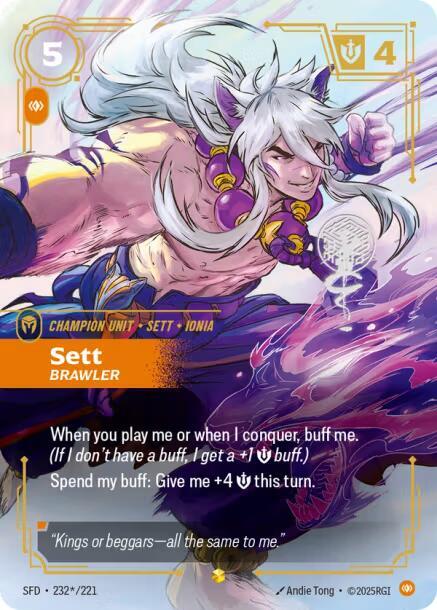 Sett - Brawler (Signature) #232*/221