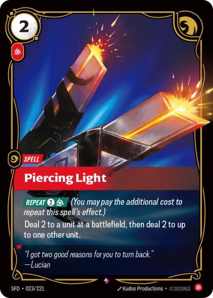 Piercing Light #023/221