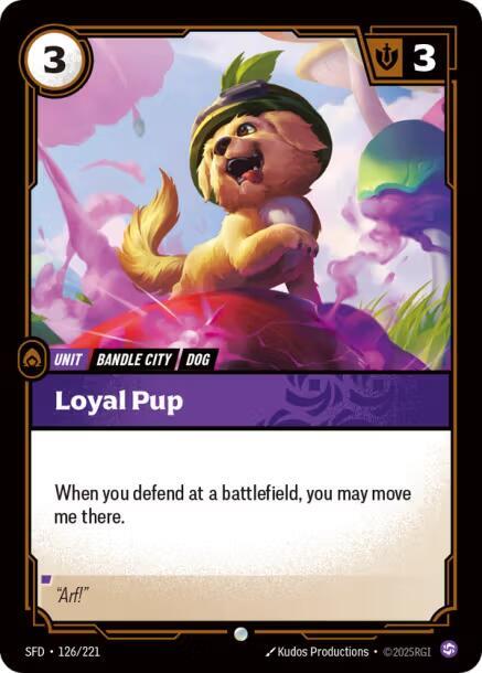 Loyal Pup #126/221