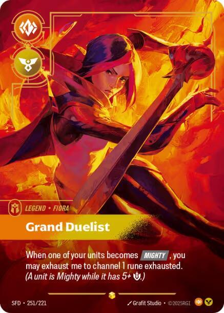 Fiora - Grand Duelist (Overnumbered) #251/221