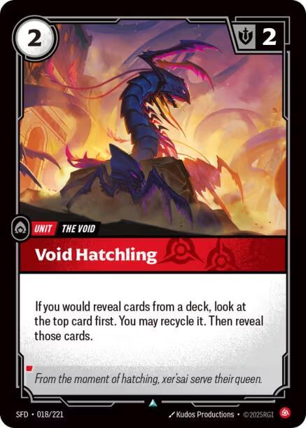 Void Hatchling #018/221