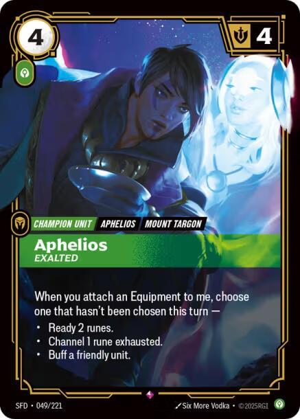 Aphelios - Exalted #049/221