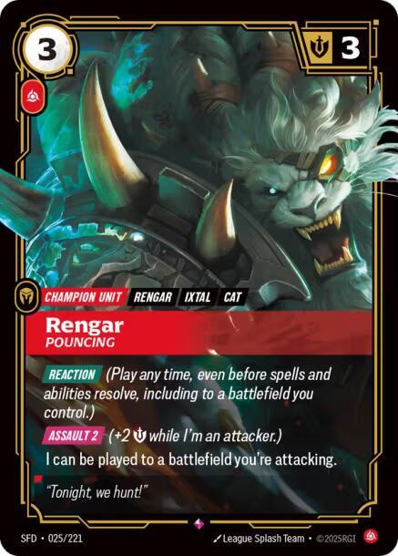 Rengar - Pouncing #025/221