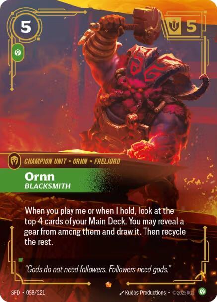 Ornn - Blacksmith #058/221