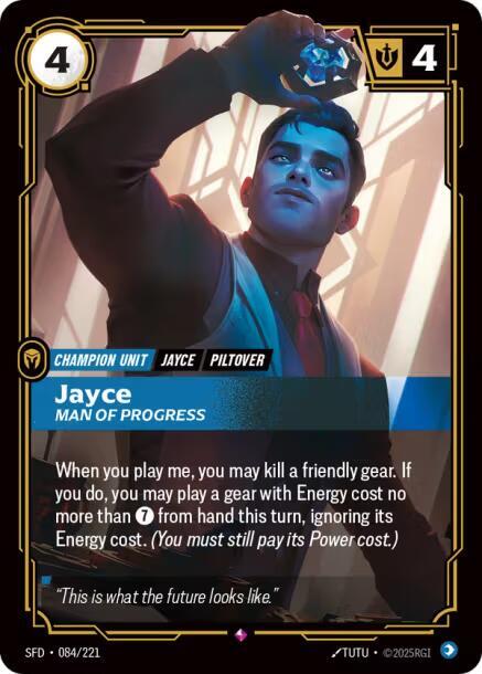 Jayce - Man of Progress #084/221