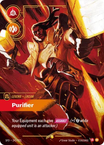 Lucian - Purifier (Overnumbered) #241/221
