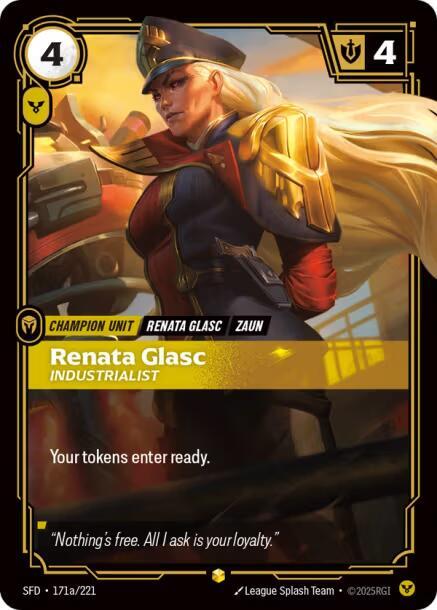 Renata Glasc - Industrialist (Alternate Art) #171a/221