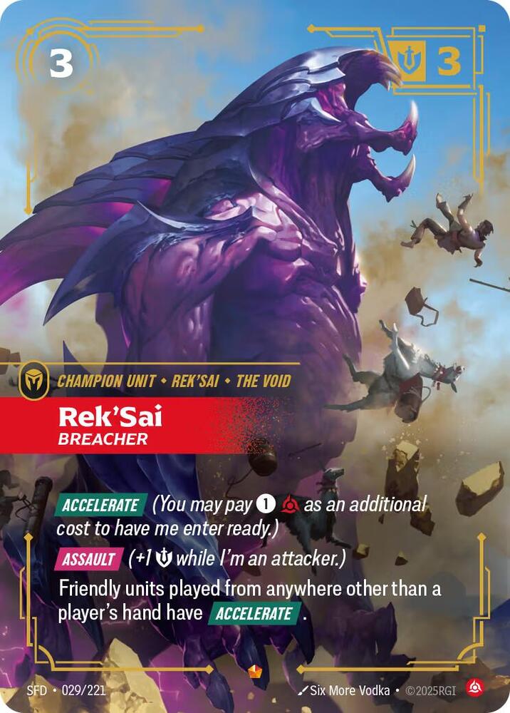 Rek'Sai - Breacher #029/221