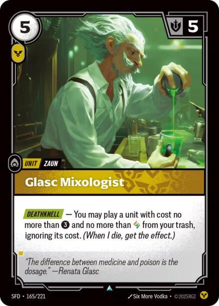 Glasc Mixologist #165/221