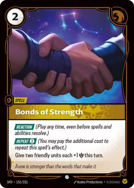 Bonds of Strength #151/221