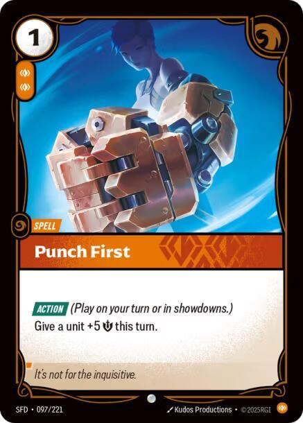 Punch First #097/221