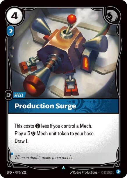 Production Surge #076/221