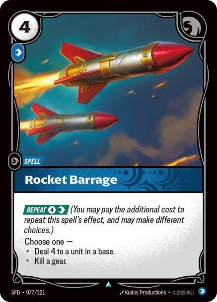 Rocket Barrage #077/221