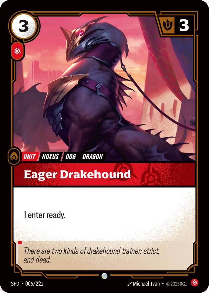 Eager Drakehound #006/221