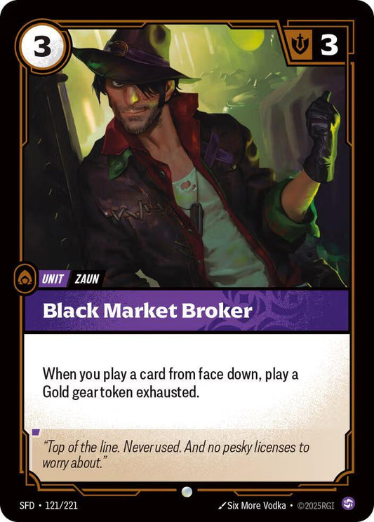 Black Market Broker #121/221