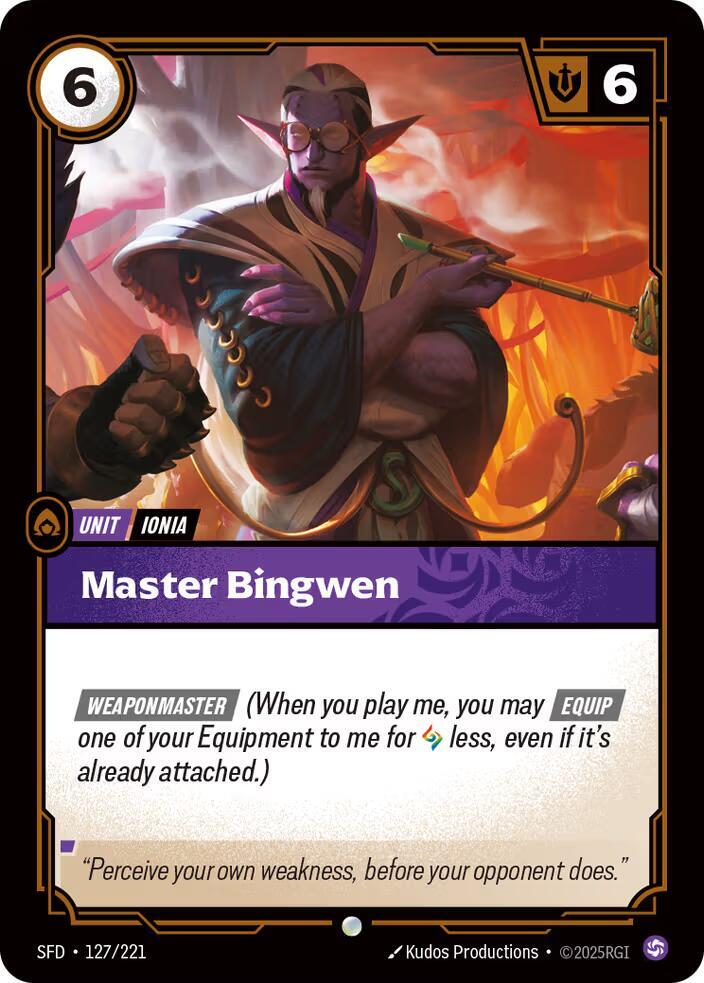 Master Bingwen #127/221