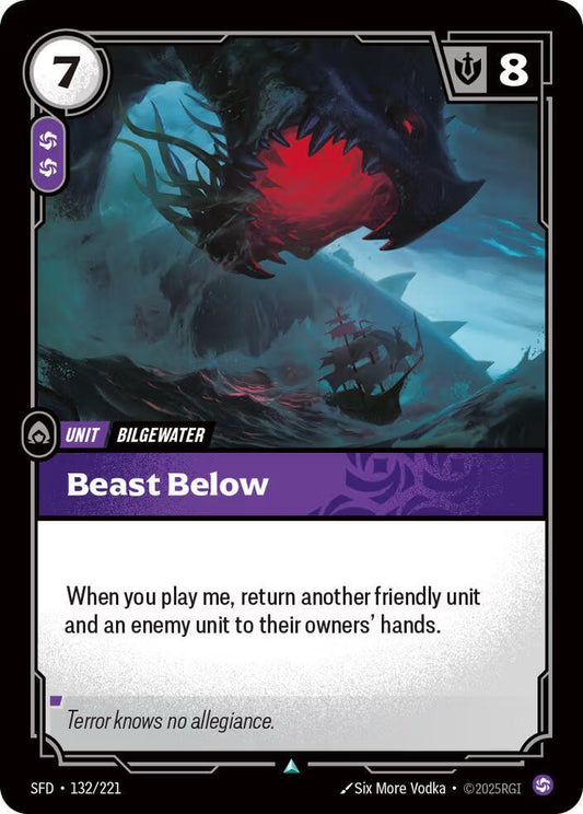 Beast Below #132/221