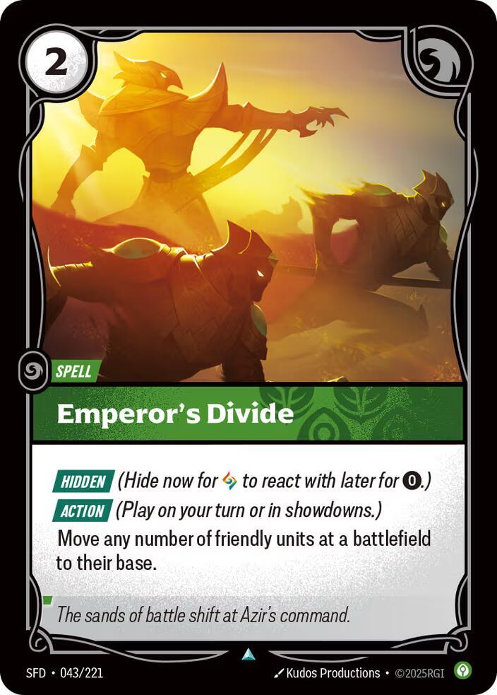 Emperor's Divide #043/221
