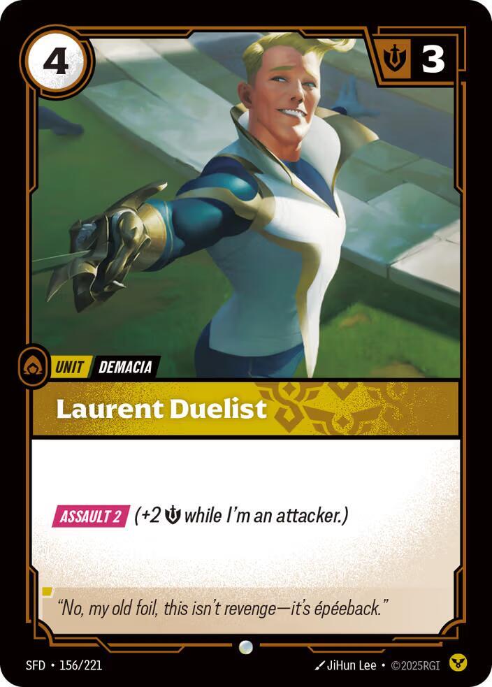 Laurent Duelist #156/221
