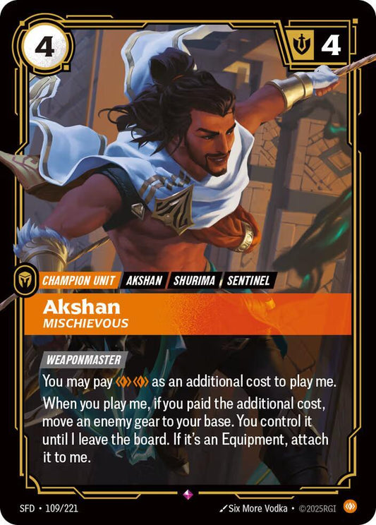 Akshan - Mischievous #109/221