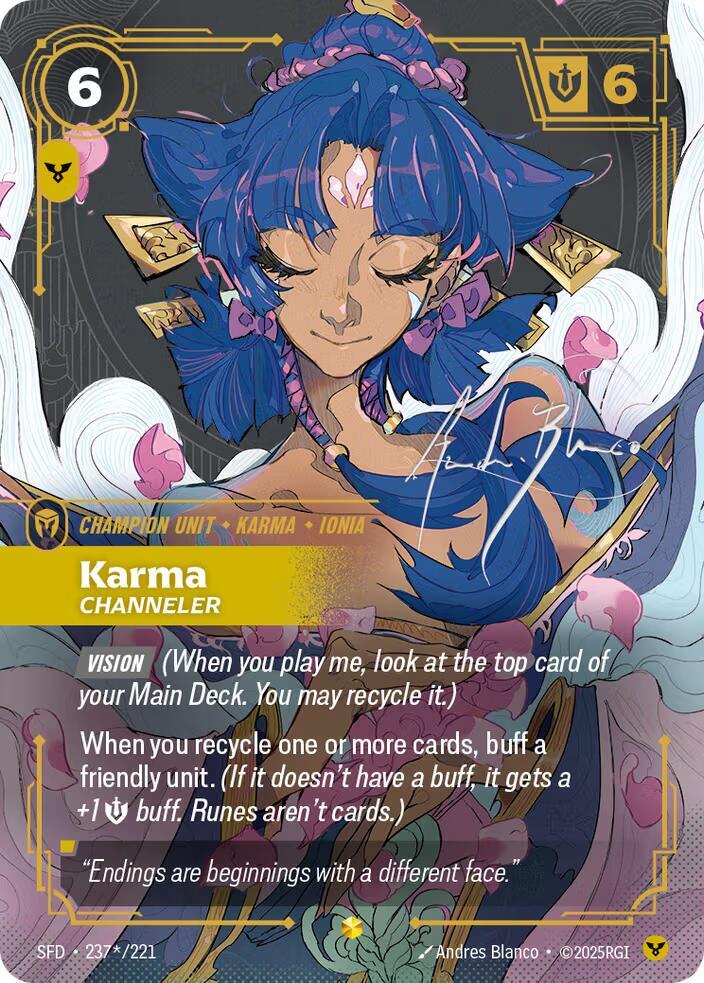 Karma - Channeler (Signature) #237*/221