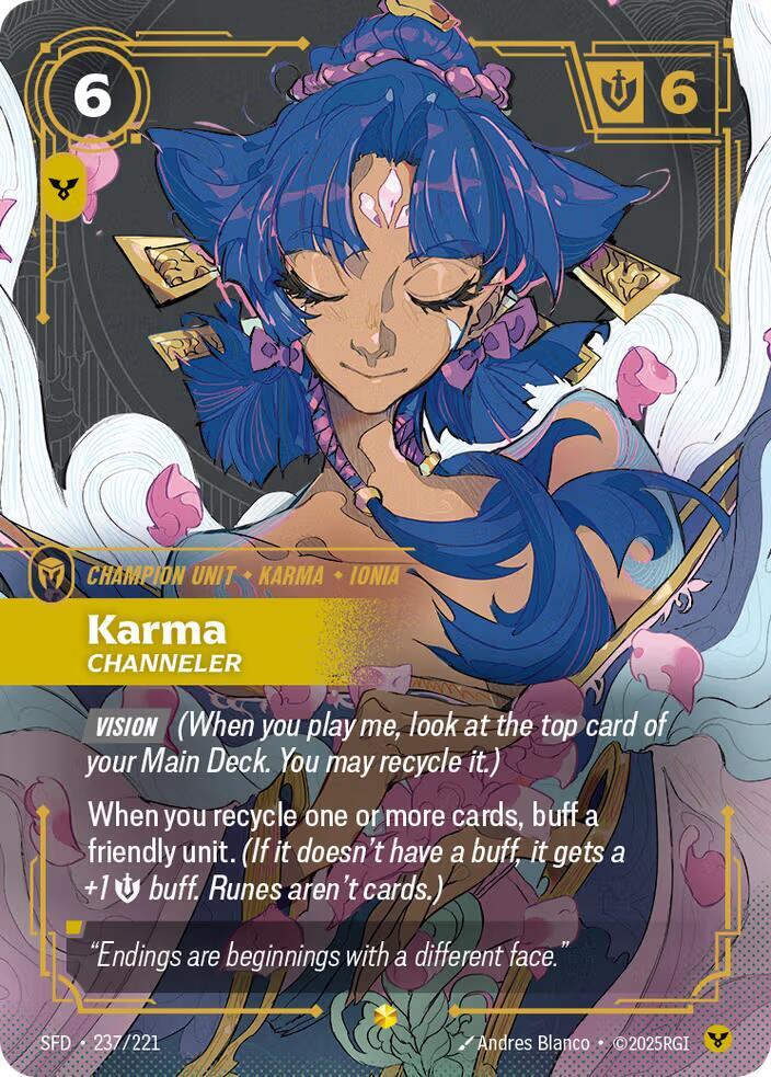 Karma - Channeler (Overnumbered) #237/221