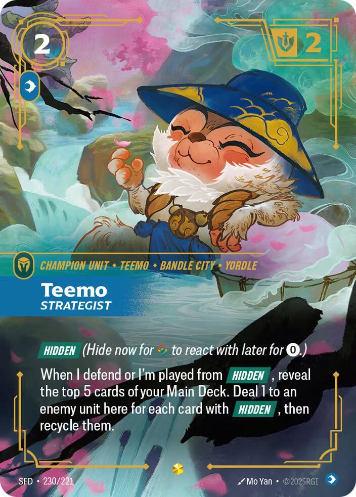 Teemo - Strategist (Overnumbered) #230/221