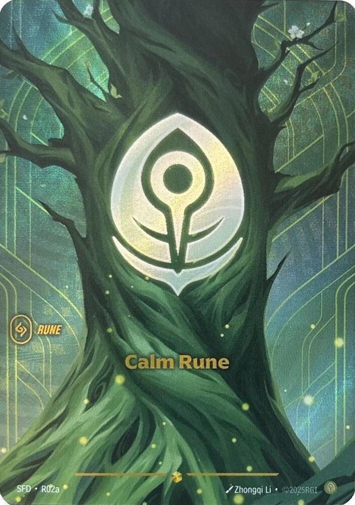 Calm Rune (Alternate Art) #R02a