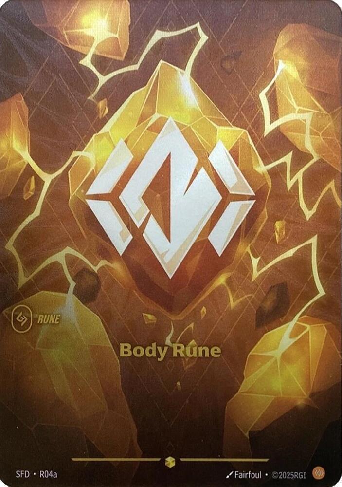 Body Rune (Alternate Art) #R04a