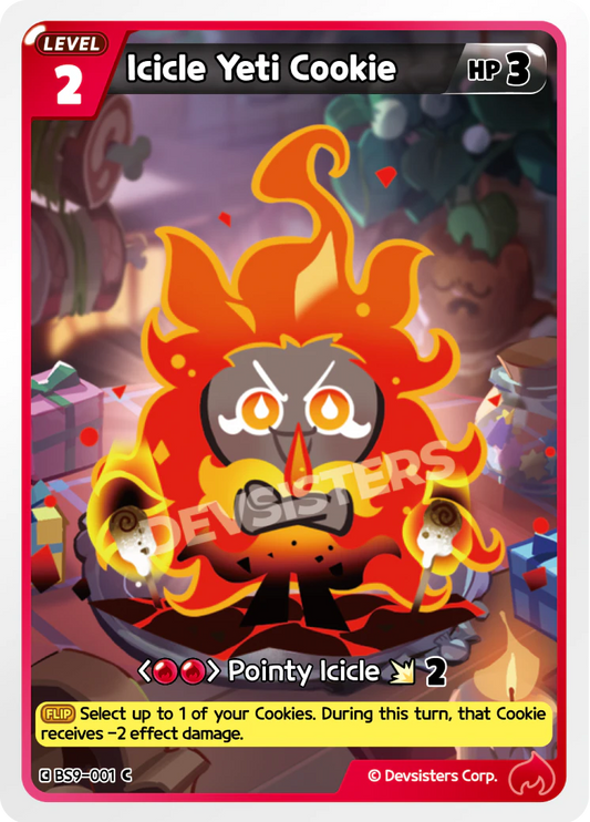 Icicle Yeti Cookie #BS9-001@2