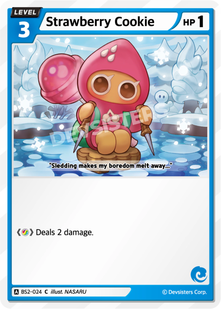 Strawberry Cookie #BS2-024