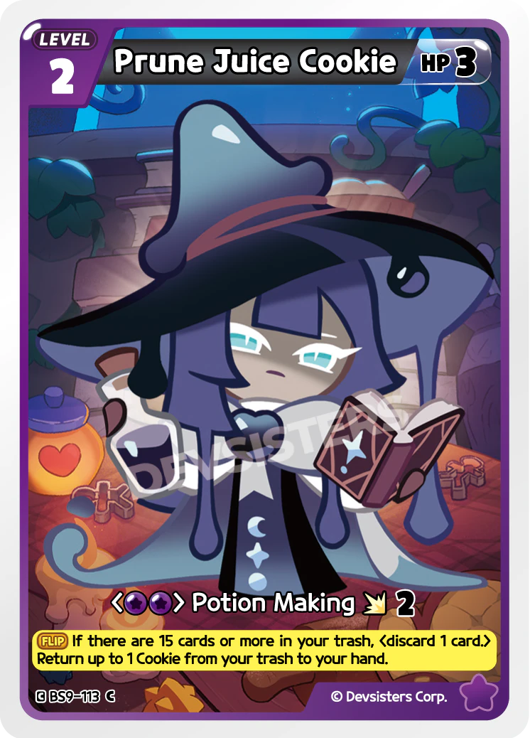 Prune Juice Cookie #BS9-113