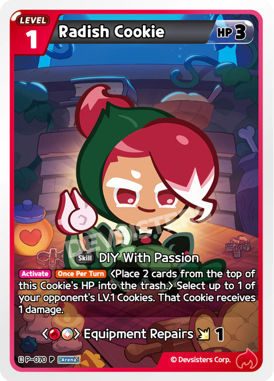 Radish Cookie #P-070