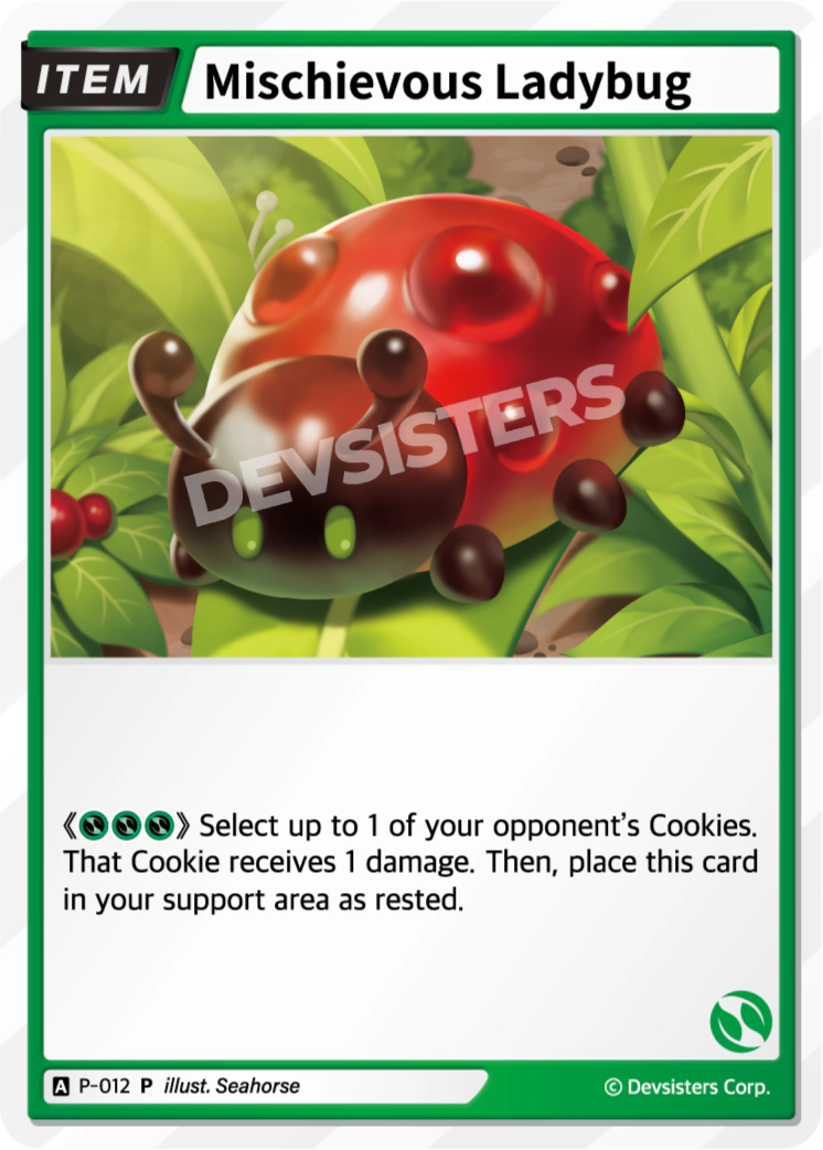 Mischievous Ladybug #P-012