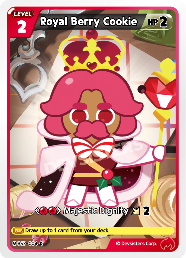 Royal Berry Cookie #BS3-004