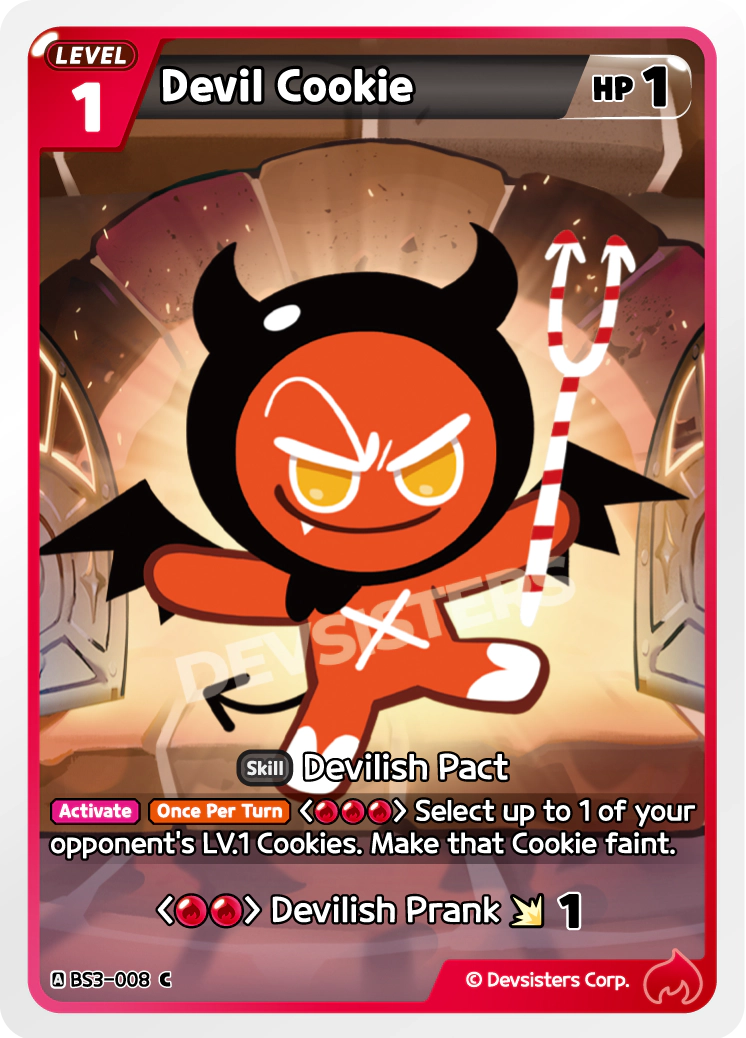 Devil Cookie #BS3-008