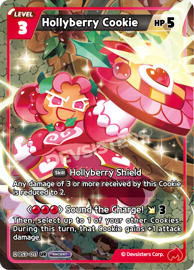Hollyberry Cookie #BS3-017