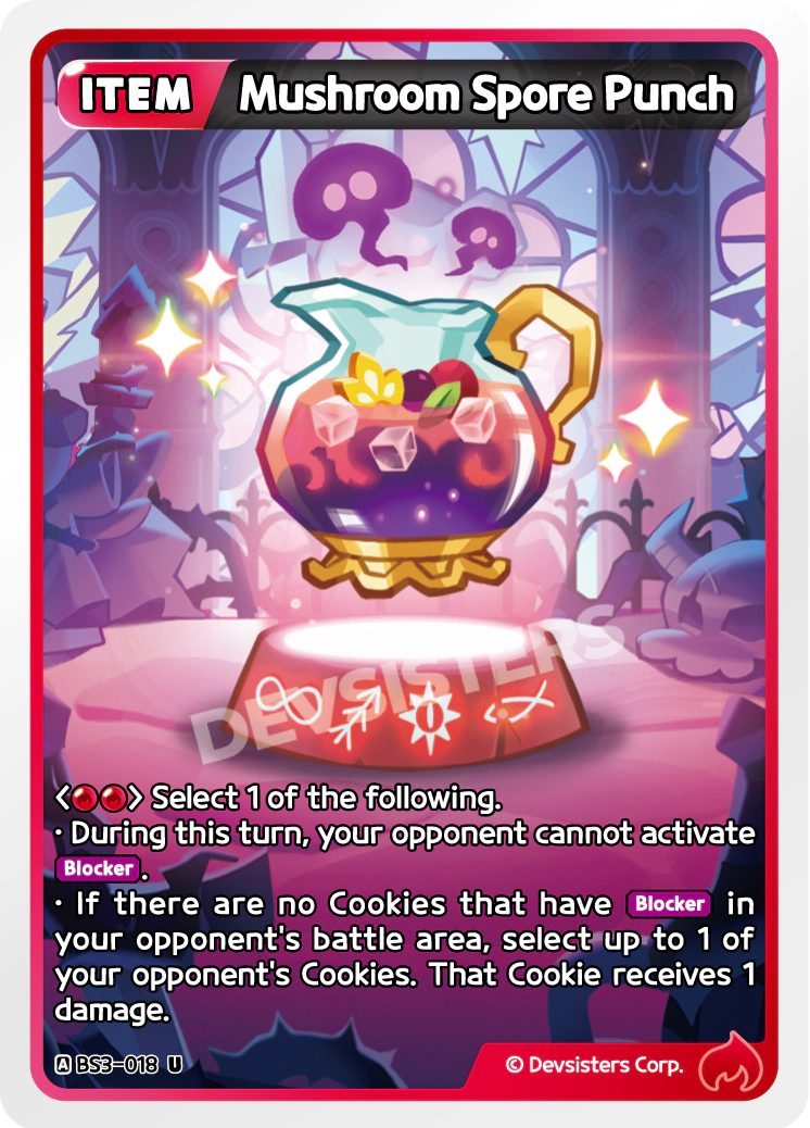 Mushroom Spore Punch #BS3-018