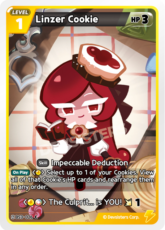 Linzer Cookie #BS3-026