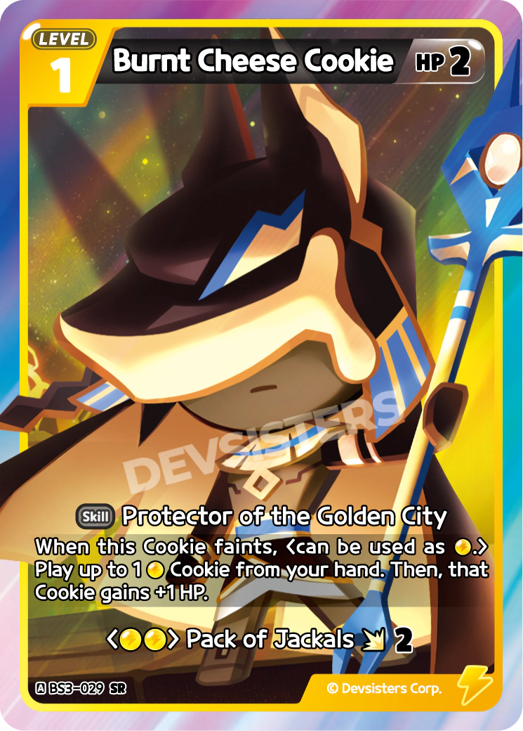 Burnt Cheese Cookie #BS3-029