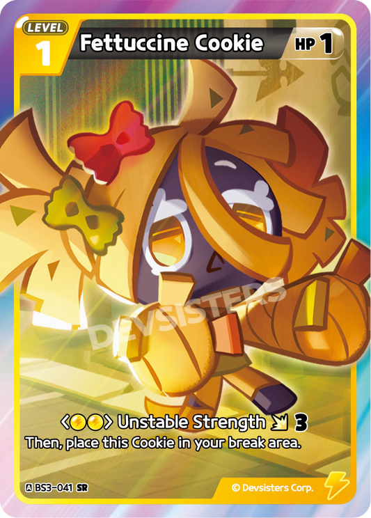 Fettuccine Cookie #BS3-041