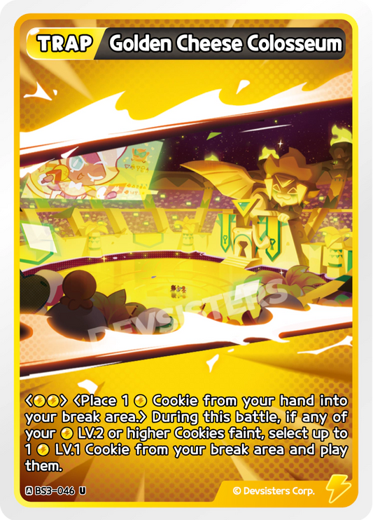 Golden Cheese Colosseum #BS3-046